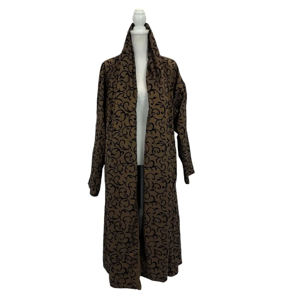 Mycra Pac Long Coat Bronze Scroll Medium - Picture 9 of 16